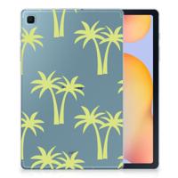 Samsung Galaxy Tab S6 Lite | S6 Lite (2022) | Siliconen hoesje | Palmtrees