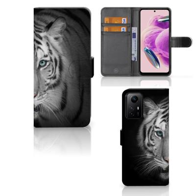 Xiaomi Redmi Note 12S | Telefoonhoesje | Met pasjeshouder | Tijger