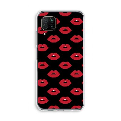 Lips: Huawei P40 Lite Transparant Hoesje