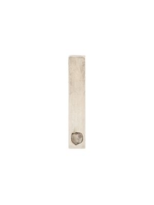 Parts of Four boucle d'oreille Plate - Argent