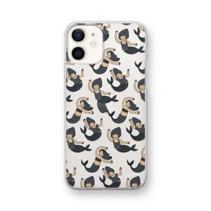 Zeemeermin: iPhone 12 mini Transparant Hoesje
