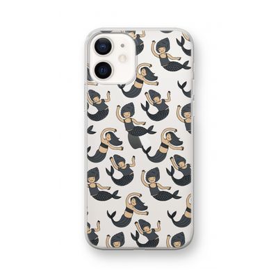 Zeemeermin: iPhone 12 mini Transparant Hoesje