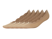 esmara 5 Paar sneakersokken (Beige, 35-38)