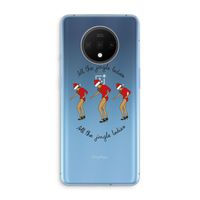 Jingle Ladies: OnePlus 7T Transparant Hoesje