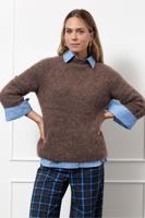 Studio Anneloes Marelle Pullover 13302 Trui 8700 Espresso