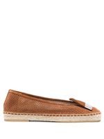 Sergio Rossi espadrilles SR1 20 mm à perforations - Marron