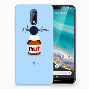 Nokia 7.1 Siliconen Case Nut Home