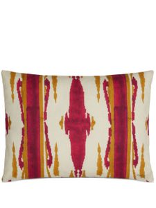 Lisa Corti coussin Flame en coton (30 cm x 40 cm) - Tons neutres