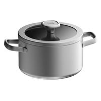 BergHOFF Leo kookpan met deksel RVS 20x11cm Pan BergHOFF Leo kookpan met deksel RVS 20x11cm Pan
