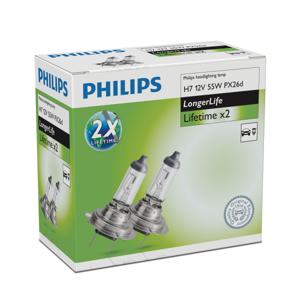 Philips LongerLife 12972ELC2 autolamp H7 55 W Halogeen