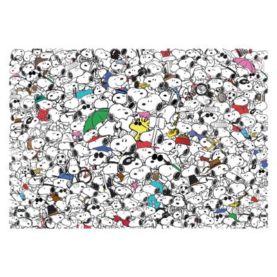 Clementoni legpuzzel impossible peanuts snoopy, 1000st.