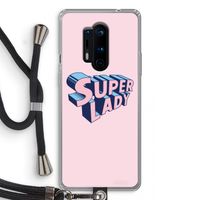 Superlady: OnePlus 8 Pro Transparant Hoesje met koord