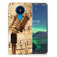Nokia 1.4 | Siliconen hoesje | met foto Bladmuziek