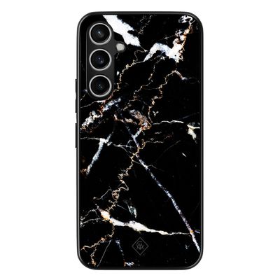 Samsung Galaxy S23 FE hoesje - Marmer zwart
