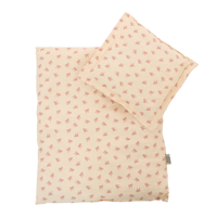Bedset Roze Strikjes - 50 cm