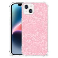 Apple iPhone 14 Plus Case White Flowers - thumbnail