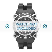 Horlogeband Zodiac ZO8532 Rubber Zwart 38mm - thumbnail