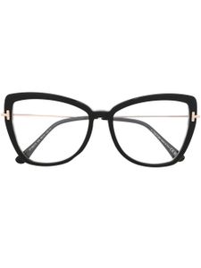 TOM FORD Eyewear lunettes de vue à monture papillon - Noir