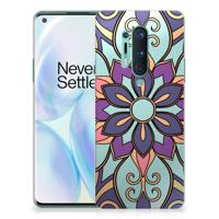 OnePlus 8 Pro | TPU Case | Purple Flower