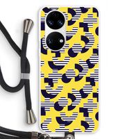 8-bit N°3: Huawei P50 Transparant Hoesje met koord