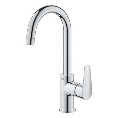 GROHE BauEdge waterbesparende 1-gats wastafelkraan L-size chroom 23911001