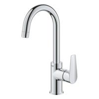 GROHE BauEdge waterbesparende 1-gats wastafelkraan L-size chroom 23911001