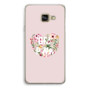 GRL PWR Flower: Samsung A3 (2017) Transparant Hoesje
