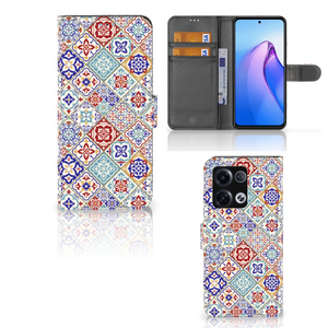 OPPO Reno8 Pro Bookcase Tiles Color