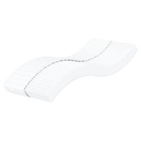 Schuimmatras hardheid H2 H3 100x200 cm wit