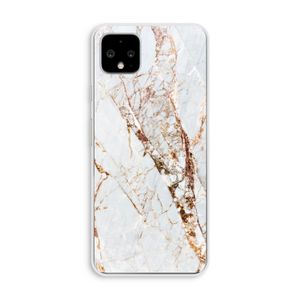 Goud marmer: Pixel 4 XL Transparant Hoesje
