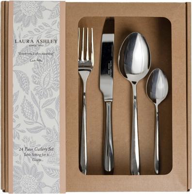 Laura Ashley bestekset 24-delig glans