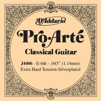 D'Addario J4406 Losse Klassieke Silverwound E6-Snaar