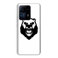 Angry Bear (white): Xiaomi Mi Mix 4 Transparant Hoesje