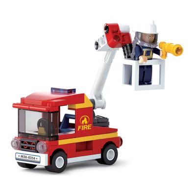 Sluban brandweer kleine hoogwerker