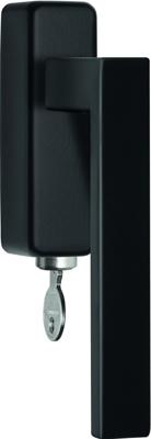 Formani Basics BSQ2-DKLOCK-O draaikiepgarnituur afsluitbaar - mat zwart