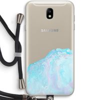 Fantasie pastel: Samsung Galaxy J7 (2017) Transparant Hoesje met koord