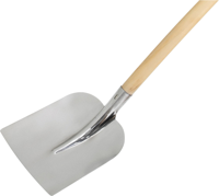 Meister schop rvs met steel w - wu9877550