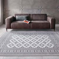 Vloerkleed Buchara Licht - 160x230cm - Grijs Industrieel Vloerkleed - 123vloerkleed.nl is de online webshop voor vloerkleden en woonaccessoires. - thumbnail