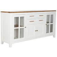 Dressoir DKD Home Decor Wit Bruin 180 x 45 x 90 cm