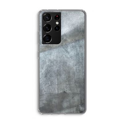 Grey Stone: Samsung Galaxy S21 Ultra Transparant Hoesje