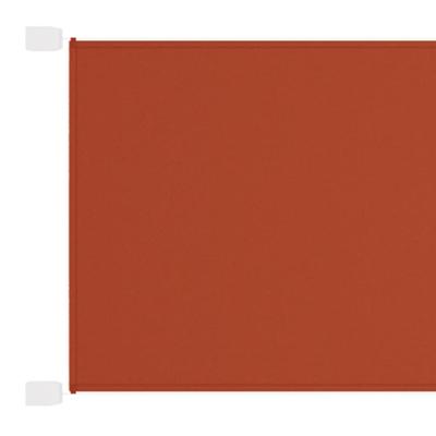 Luifel verticaal 60x800 cm oxford stof terracottakleurig