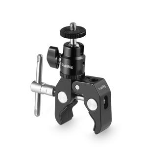 SmallRig 1124 Clamp Mount V1 with Ball Head Mount and CoolClamp
