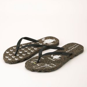 Teenslipper TURTLE voor hem, zwart Maat: 45/46