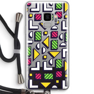 8-bit N°4: Samsung Galaxy S9 Transparant Hoesje met koord