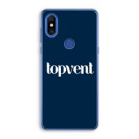 Topvent Navy: Xiaomi Mi Mix 3 Transparant Hoesje