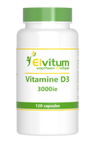 Elvitum Vitamine D3 3000 IE Capsules