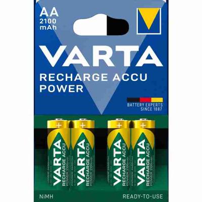 Varta Rechargeable Accu Power AA 2100mAh 4-pack