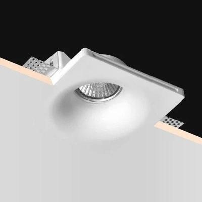 Inbouwspot gips stucbaar randloos gu10 & GU5.3 fitting 120mm