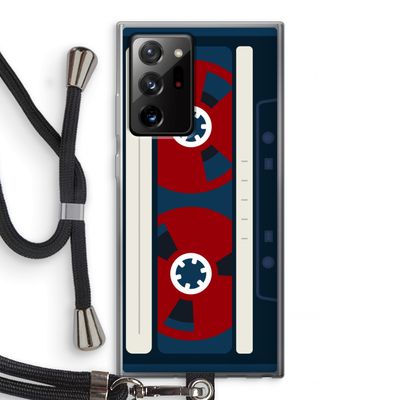 Here's your tape: Samsung Galaxy Note 20 Ultra / Note 20 Ultra 5G Transparant Hoesje met koord