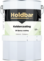 Holdbar Keldercoating Gebroken Wit (RAL 9010) 2,5 kg